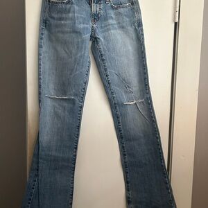 Abercrombie & Fitch Light Blue Flare Jeans